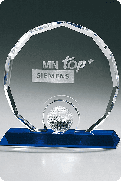 Trophée en cristal -  GLA1004