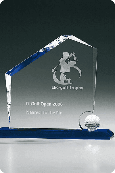 Trophée en cristal -  GLA1006