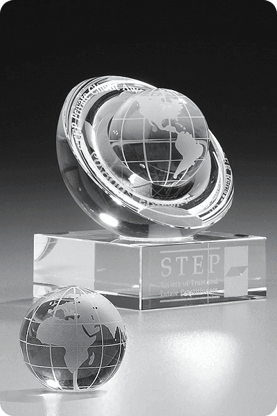 Trophée en cristal -  GLA1008