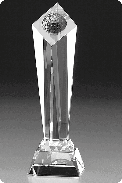 Trophée en cristal -  GLA1009