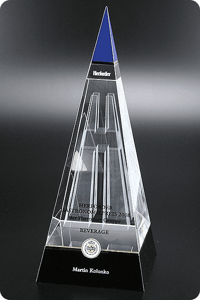 Trophée en cristal -  GLA1018