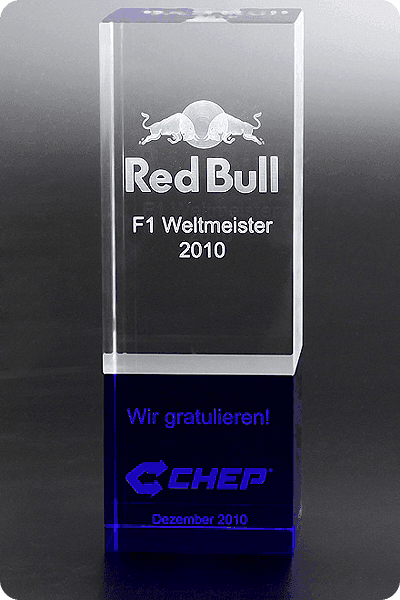 Trophée en cristal -  GLA1019