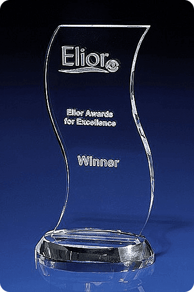 Trophée en verre -  GLA0101