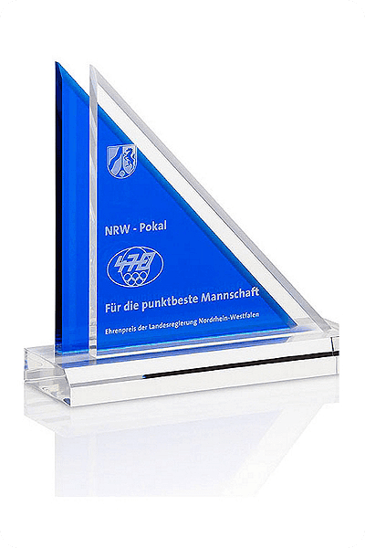 Trophée en verre -  GLA1021
