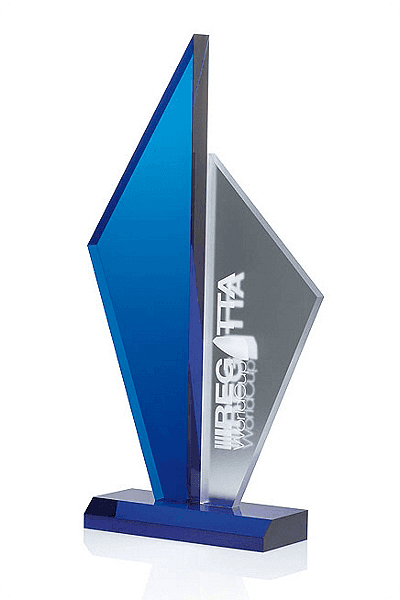Trophée en verre -  GLA1028