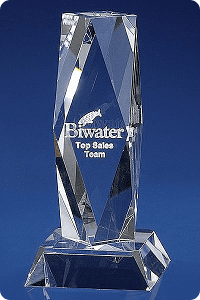 Trophée en cristal -  GLA0118