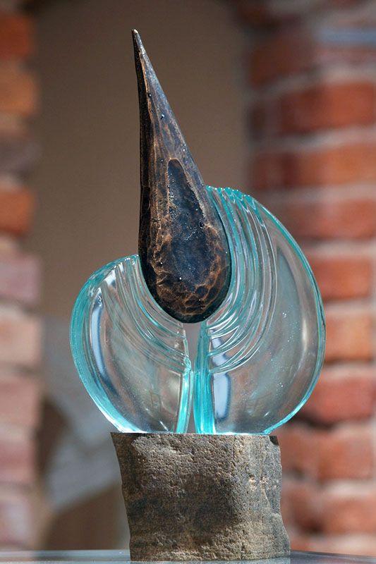 Trophée en verre -  GLA1215