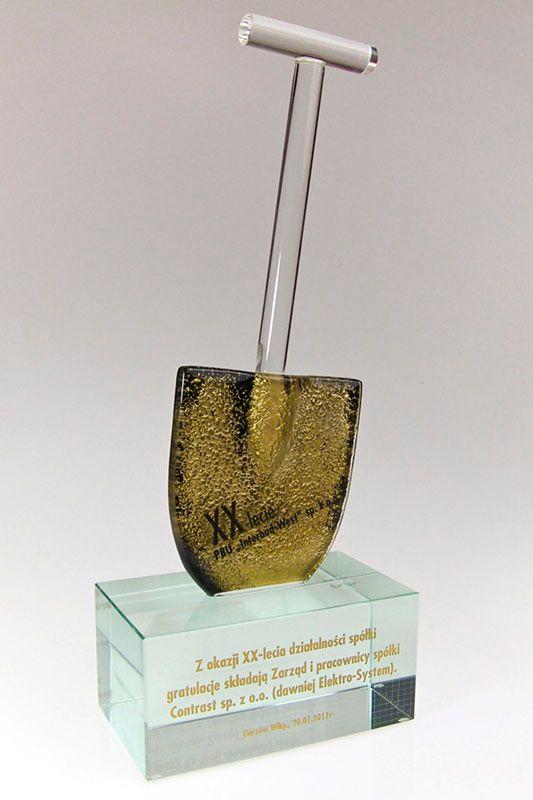 Trophée en verre -  GLA1226