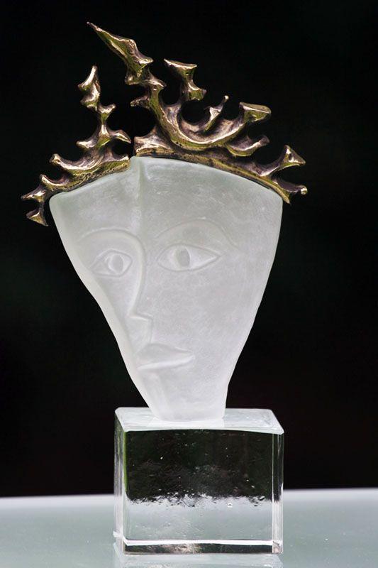 Trophée en verre -  GLA1240