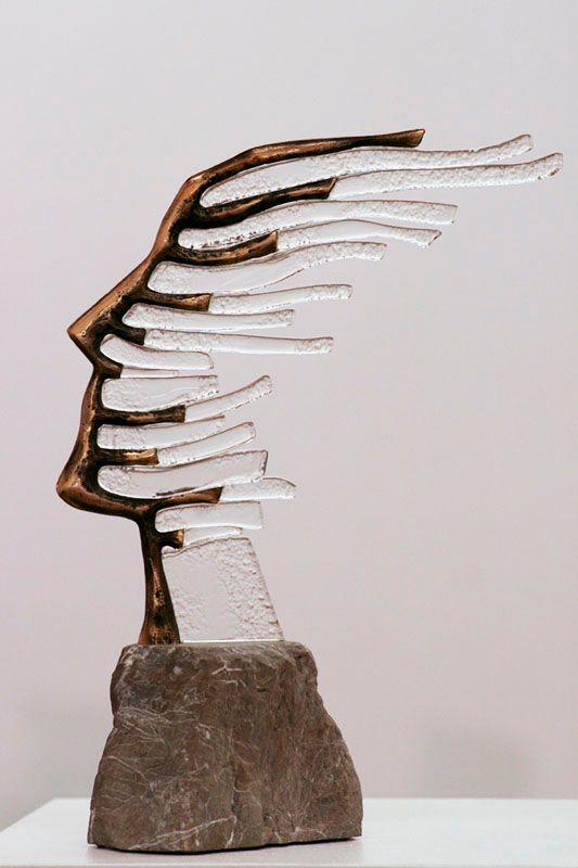 Trophée en verre -  GLA1242