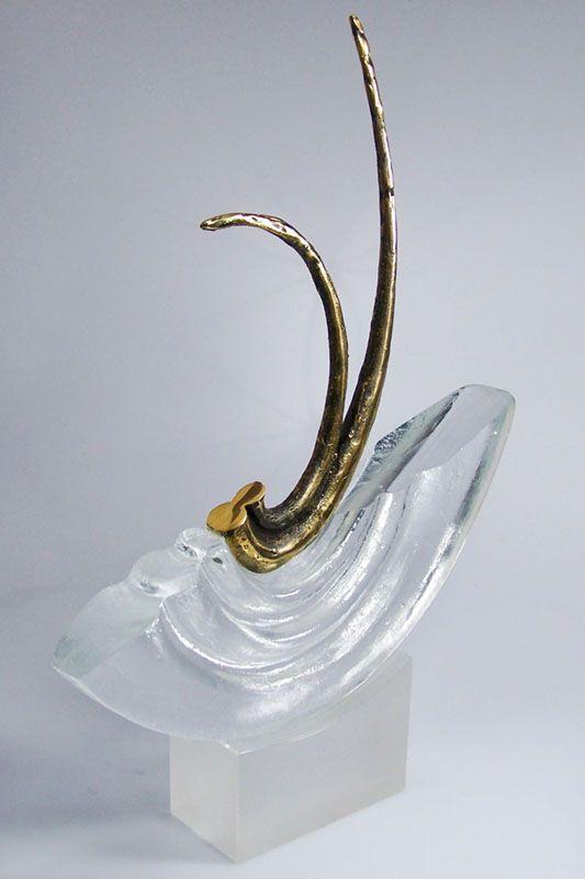 Trophée en verre -  GLA1251