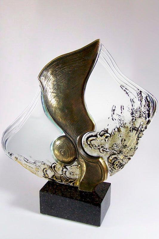 Trophée en verre -  GLA1255