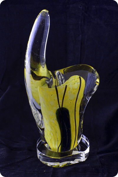 Trophée en verre -  GLA0125