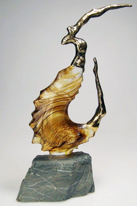 Trophée en verre -  GLA1267