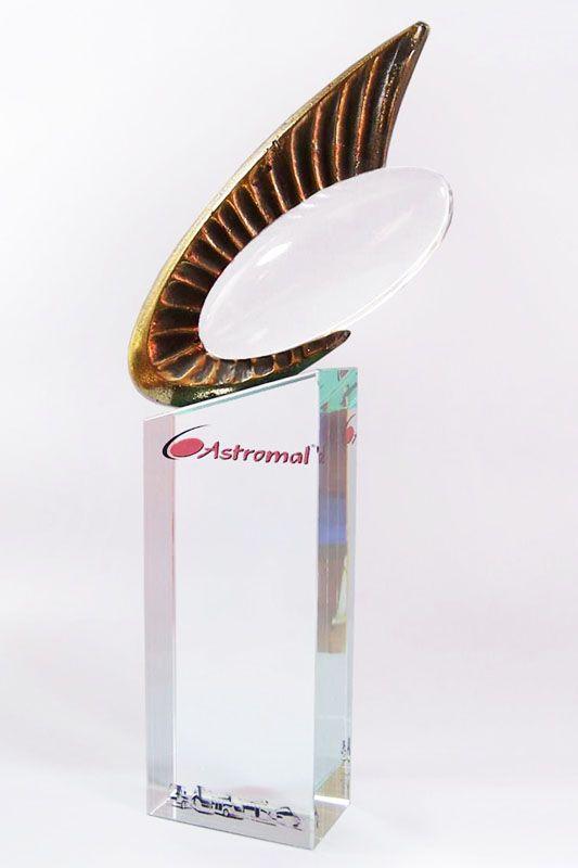 Trophée en verre -  GLA1282
