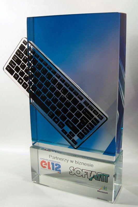Trophée en verre -  GLA1284