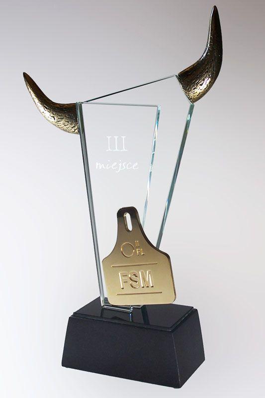 Trophée en verre -  GLA1286