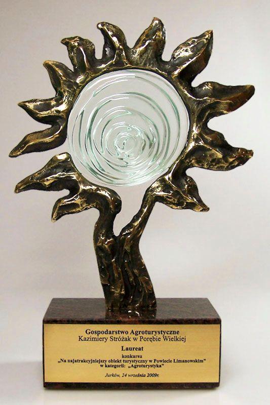 Trophée en verre -  GLA1306