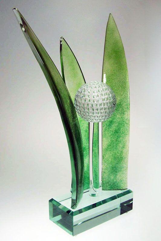 Trophée en verre -  GLA1311