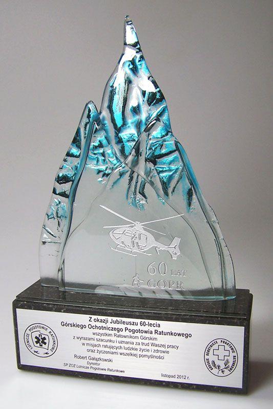 Trophée en verre -  GLA1317