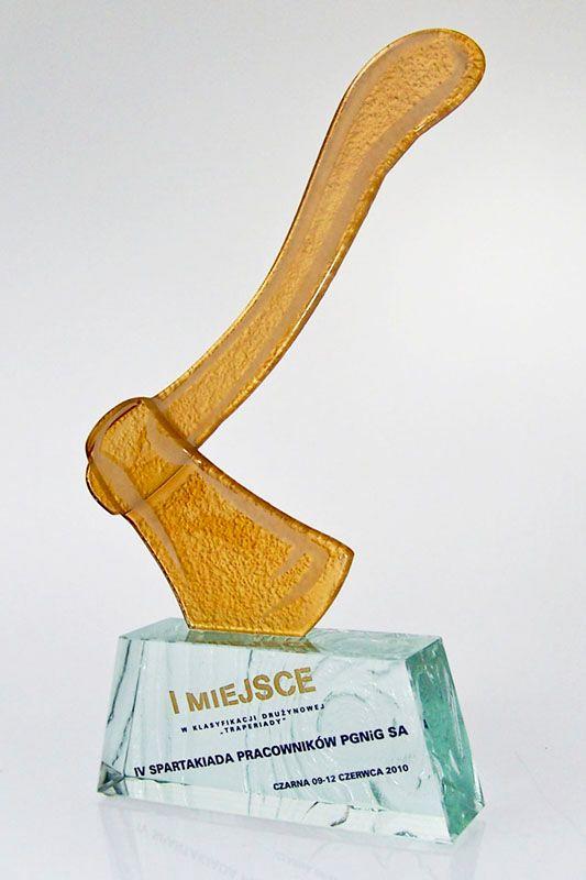Trophée en verre -  GLA1318