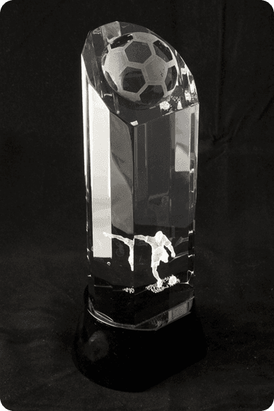 Trophée en cristal -  GLA0131