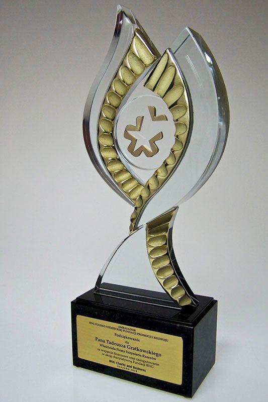 Trophée en verre -  GLA1323