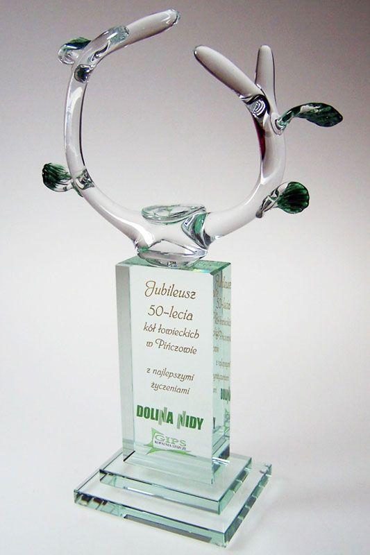 Trophée en verre -  GLA1331