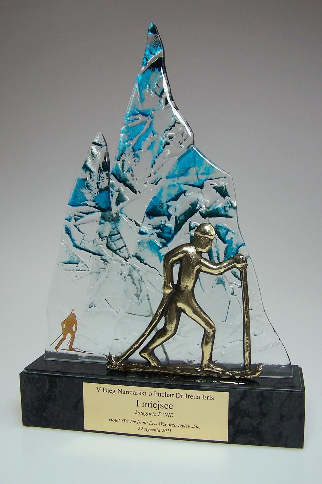 Trophée en verre -  GLA1341