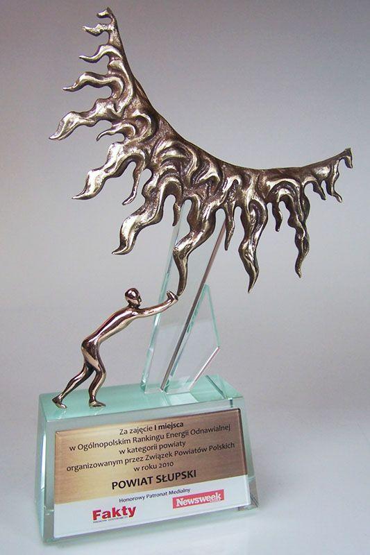 Trophée en verre -  GLA1344