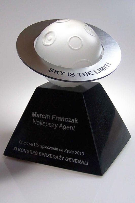 Trophée en verre -  GLA1345