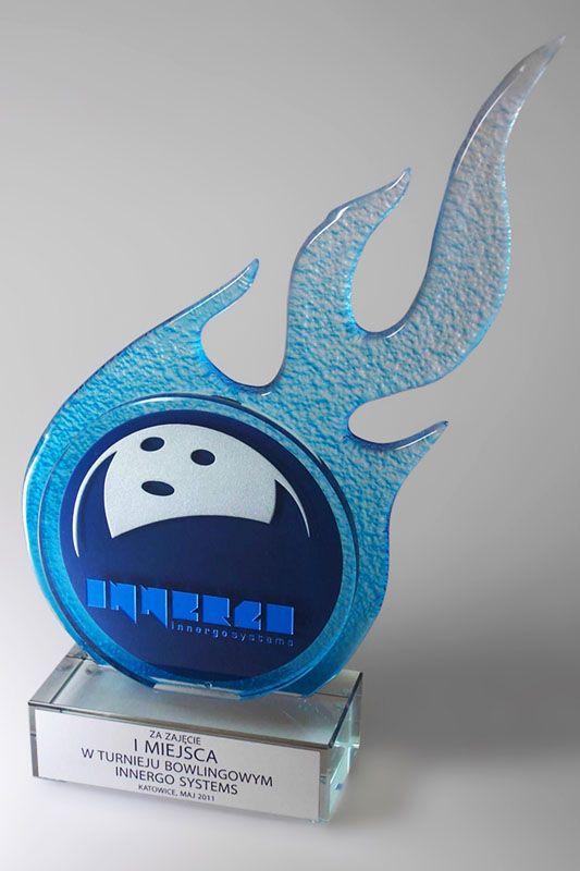 Trophée en verre -  GLA1346
