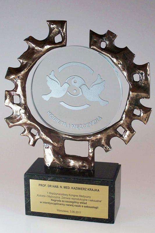 Trophée en verre -  GLA1348