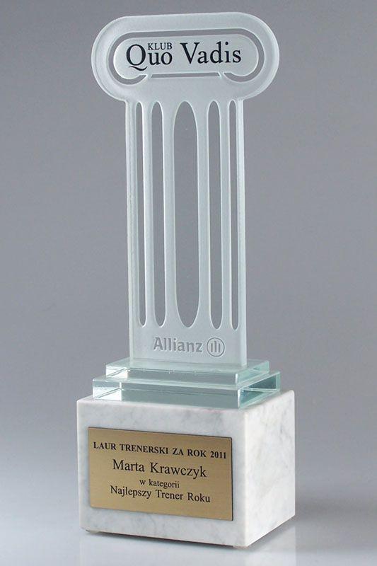 Trophée en verre -  GLA1358