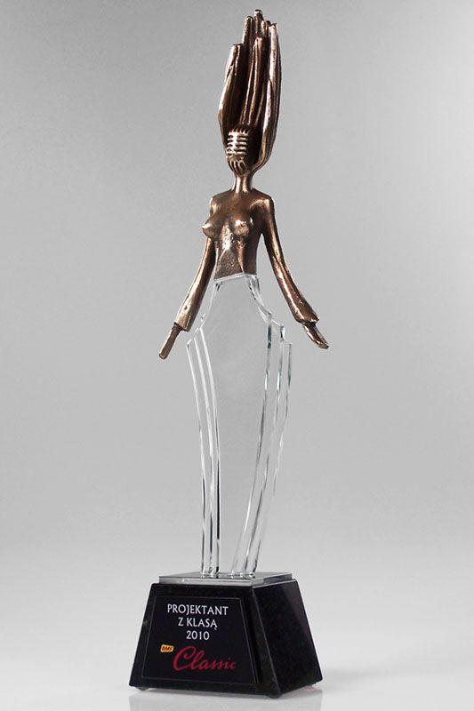 Trophée en verre -  GLA1371