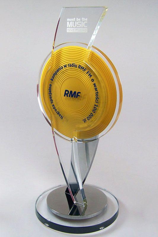 Trophée en verre -  GLA1374