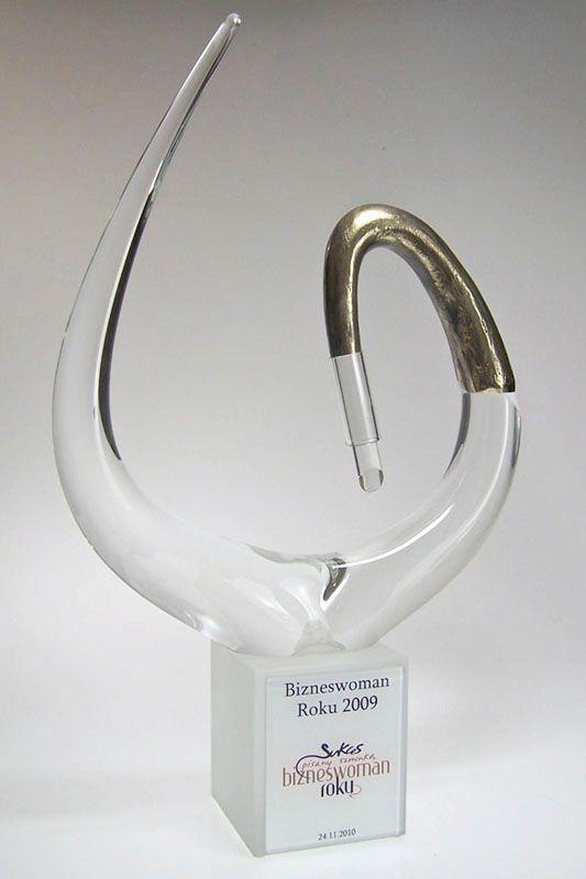 Trophée en verre -  GLA1378