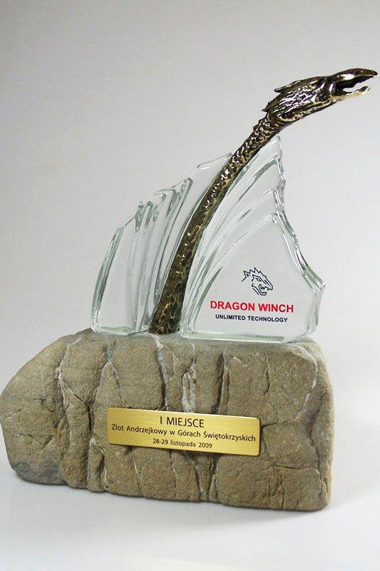 Trophée en verre -  GLA1379