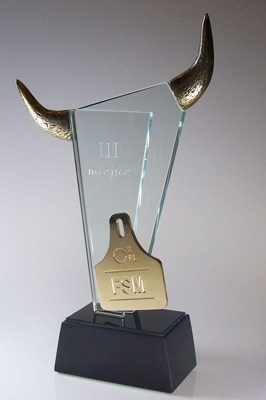 Trophée en verre -  GLA1386