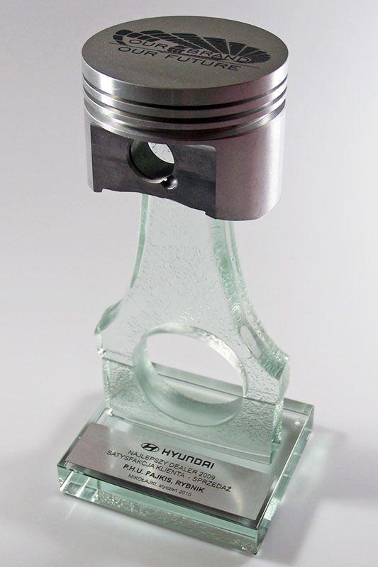 Trophée en verre -  GLA1388