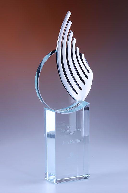Trophée en verre -  GLA1396