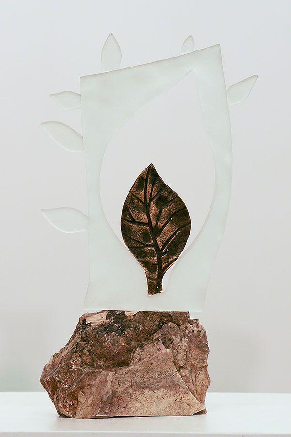 Trophée en verre -  GLA1409