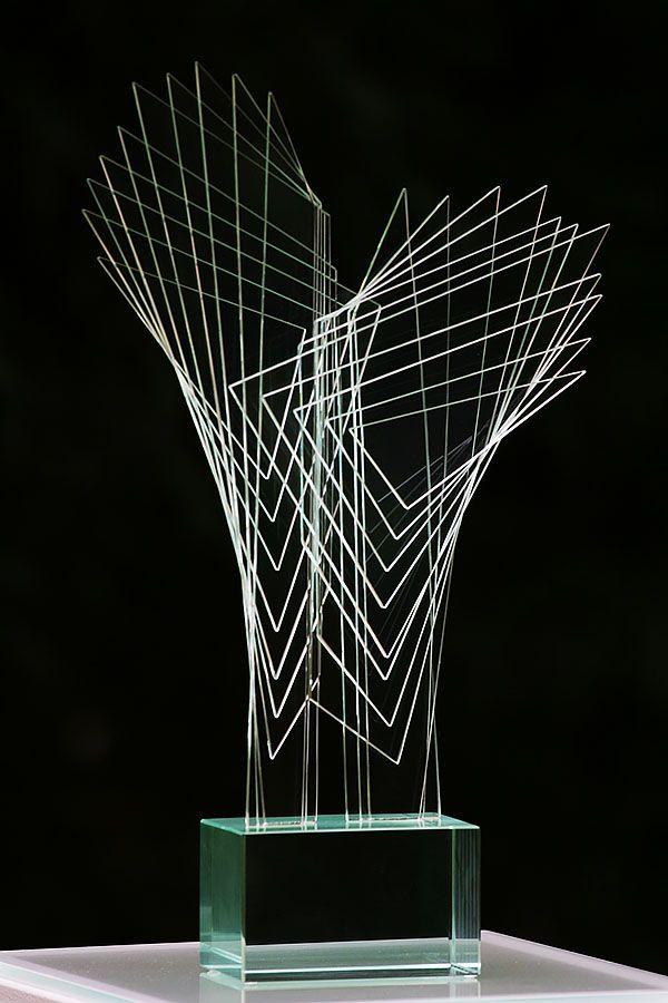 Trophée en verre -  GLA1419