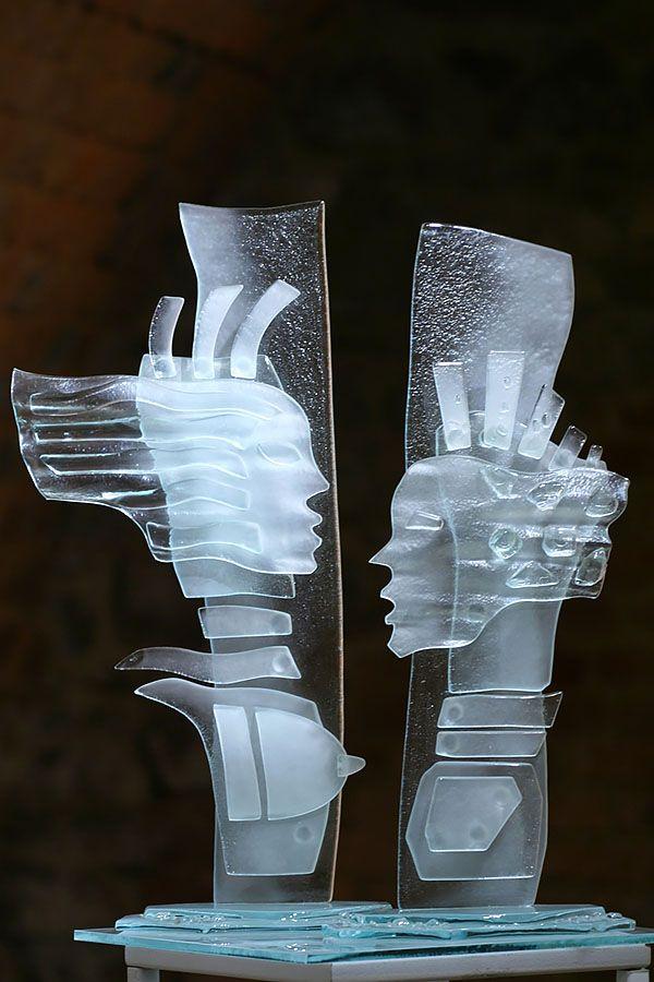 Trophée en verre -  GLA1427