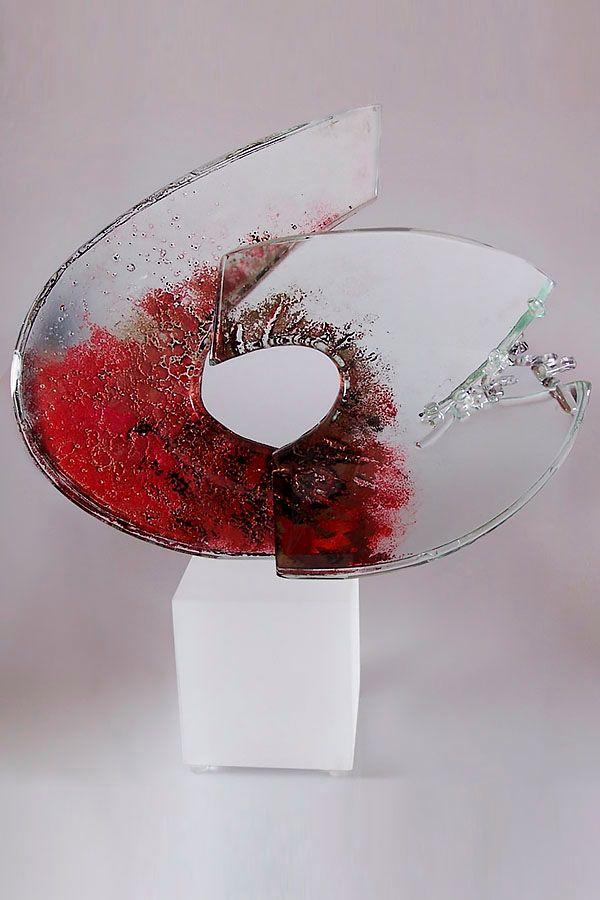 Trophée en verre -  GLA1428