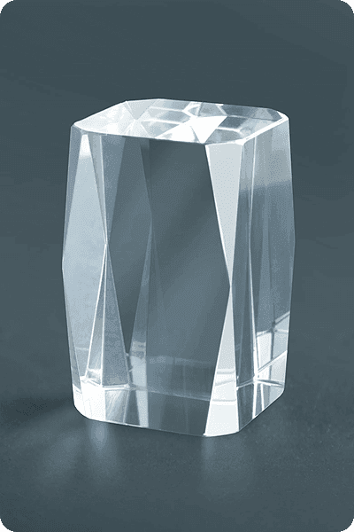 Trophée en cristal -  GLA0142