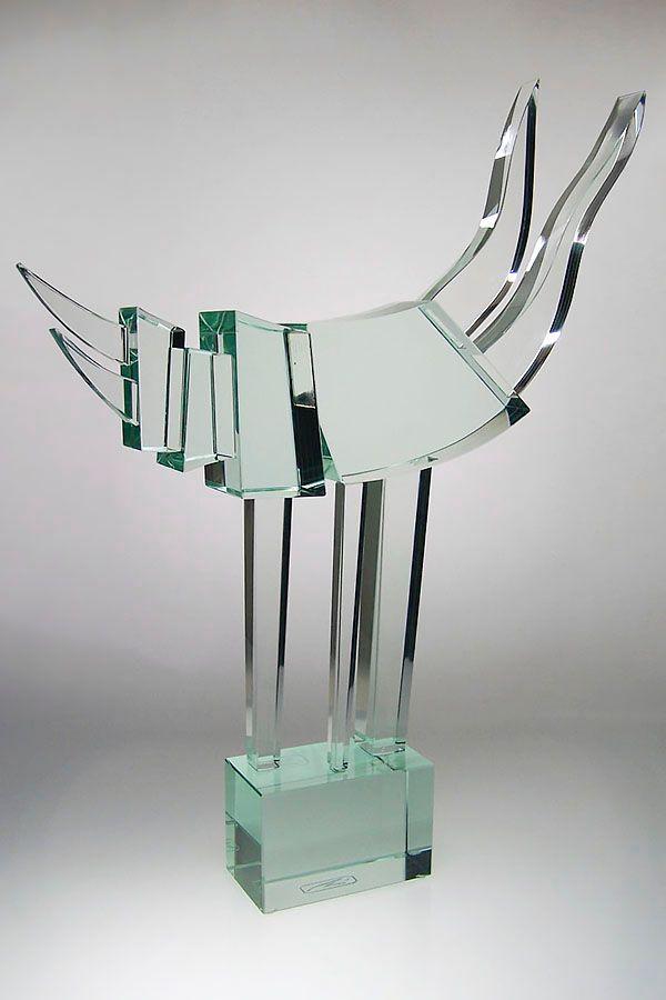 Trophée en verre -  GLA1431