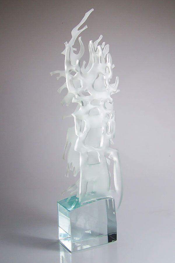 Trophée en verre -  GLA1433