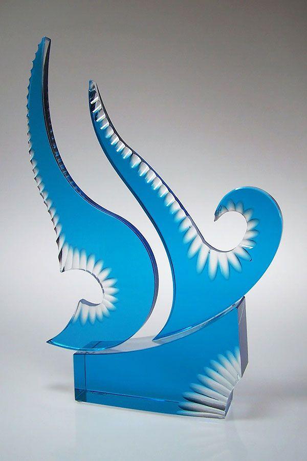 Trophée en verre -  GLA1434