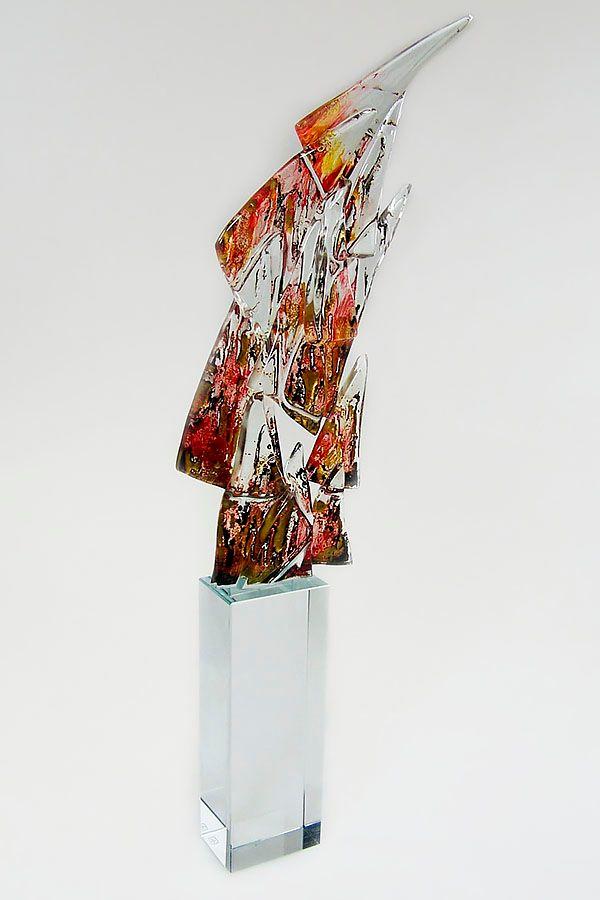 Trophée en verre -  GLA1435
